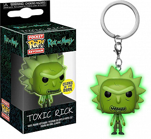 

Брелок Funko POP Rick & Morty – Toxic Rick GITD (Exc)