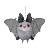 Мягкая игрушка Летучая мышь Мэлис (серая) (27 см)