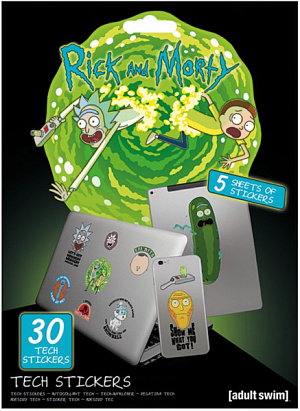 Наклейки Rick and Morty – Adventures (TS7410)