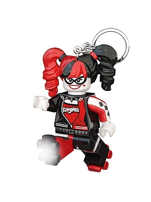 

Брелок-фонарик для ключей LEGO Batman Movie -Harley Quinn