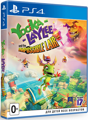 Yooka-Laylee and the Impossible Lair Стандартное издание (PS4) Playlogic - фото 1