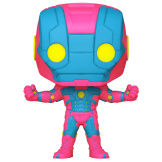 Фигурка Funko POP Marvel: Infinity Saga –  Iron Man Mark 5 (BLKLT) Exclusive (1407) (82378) (9,5 см)