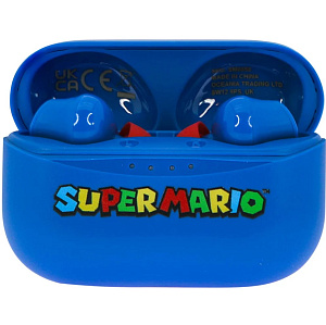 Беспроводные наушники OTL Technologies: Super Mario TWS Wireless Earphones (Blue) (SM0858) (623971)