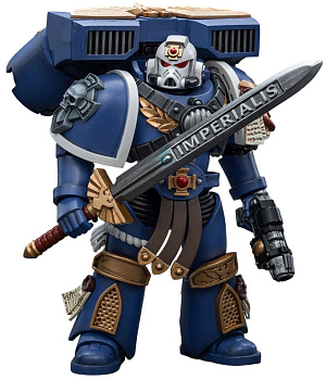 Фигурка Warhammer 40 000: Ultramarines – Vanguard Veteran Sergeant 1:18 (12,1 см)