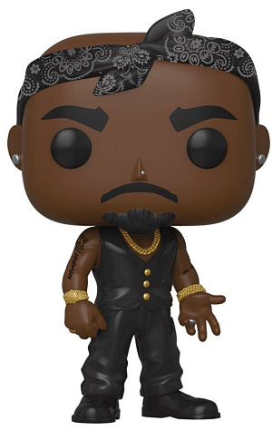 

Фигурка Funko POP Rocks: 2Pac – Tupac Shakur Vest With Bandana (158) (45432) (9,5 см)