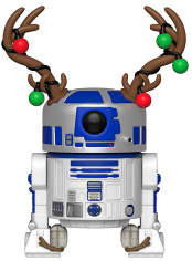 Фигурка Funko POP Star Wars: Holiday – R2-D2 With Antlers Bobble-Head (275) (33891) (9,5 см)