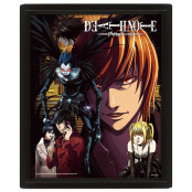 Постер 3D Death Note (Connected By Fate) в раме (EPPL71545)