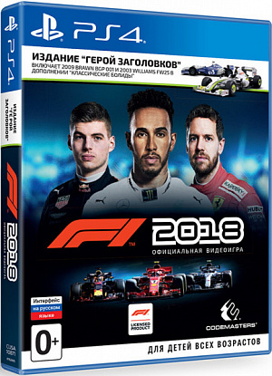 

F1 2018. Издание Герой заголовков (PS4)