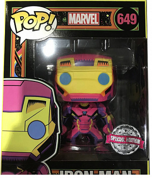 

Фигурка Funko POP Marvel: Black Light – Iron Man (Exc) (48846)