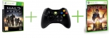 Fable III + Halo Reach + Controller Wireless R (Xbox 360)
