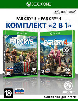 Комплект «Far Cry 4» + «Far Cry 5» (Xbox One) Ubisoft