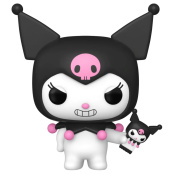 Фигурка Funko POP Kuromi: Kuromi with Phone (Flocked) Chase Exclusive (88) (82182) (9,5 см)