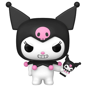 

Фигурка Funko POP Kuromi: Kuromi with Phone (Flocked) Chase Exclusive (88) (82182) (9,5 см)