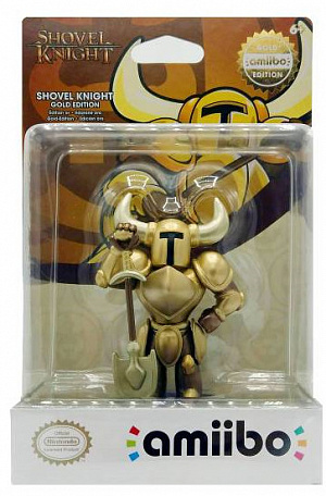 Фигурка Amiibo – Shovel Knight Treasure Trove: Gold (Коллекция Shovel Knight) Nintendo - фото 1