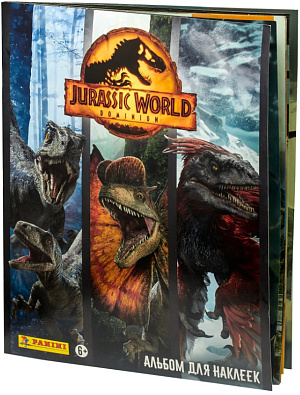 Альбом для наклеек Jurassic World 3 Мир Юрского периода 3 299₽