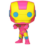 Фигурка Funko POP Marvel: Infinity Saga – Iron Man Mark 3 Bobble-Head (BLKLT) Exclusive (1406) (82377) (9,5 см)