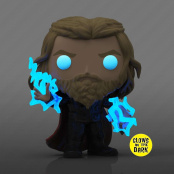 Фигурка Funko POP Marvel Avengers: Endgame – Thor with Thunder Bobble-Head ONLY CHASE [Glows In The Dark] Exclusive (1117) (9,5 см)