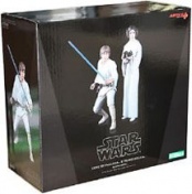 Набор фигурок Star Wars Luke Skywalker and Princess Leia (16 см)