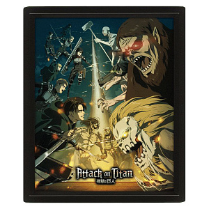 Постер 3D Attack On Titan  – Season 4 (EPPL71529)