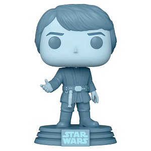 Фигурка Funko POP Star Wars: Ep 6 40th - Holographic Luke Skywalker (GW)(Exc) (615) (71562)