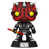 Фигурка Funko POP Star Wars Episode I: The Phantom Menace 25th – Darth Maul (Retro) Exclusive Bobble-Head (707) (77953) (9,5 см) 