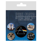 Набор значков Pink Floyd (5 шт) (BP80489)