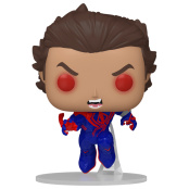 Фигурка Funko POP Marvel Spider-Man: Across the Spider-Verse S2 – Spider-Man 2099 (Unmasked) Bobble-Head (1409) (82647) (9,5 см)