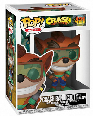 

Фигурка Funko POP! Vinyl: Games: Crash Bandicoot S2: Crash w/ Scuba 33916