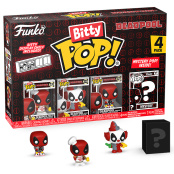 Фигурка Funko Bitty POP Deadpool: Backyard Griller + Clown + Bedtime + Mystery (84959) (4 шт)