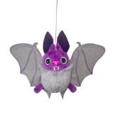 Мягкая игрушка Летучая мышь Мэлис (фиолетовая) (27 см)