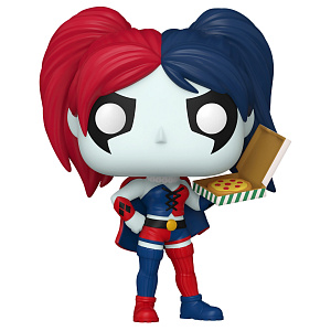 Фигурка Funko POP Heroes DC: Harley Quinn 30th - Harley Quinn with Pizza (452) (65615)