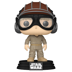 Фигурка Funko POP Star Wars Episode I: The Phantom Menace 25th – Anakin Skywalker with Helmet Bobble-Head (698) (76015) (9,5 см)