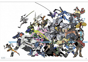 

Постер ABYstyle: OVERWATCH: All Characters: Poster (91.5x61) ABYDCO444