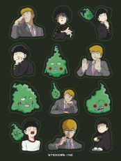 Стикерпак Mob Psycho