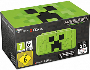 

Игровая приставка New Nintendo 2DS XL Creeper + Minecraft